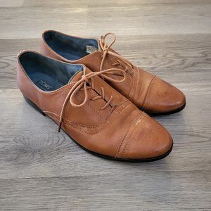 TOMS Leather Oxfords